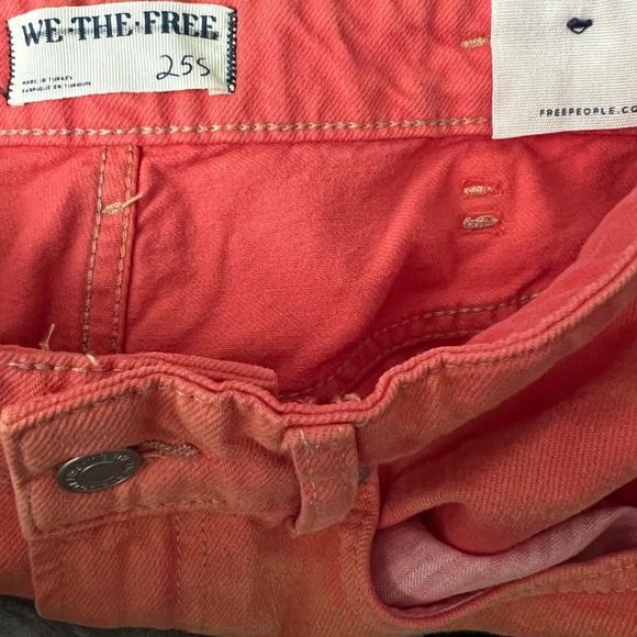 FREE PEOPLE We The Free Waterfall Baggy Wide Leg Jeans Oklahoma Sun Utility Pant - Picture 13 of 16